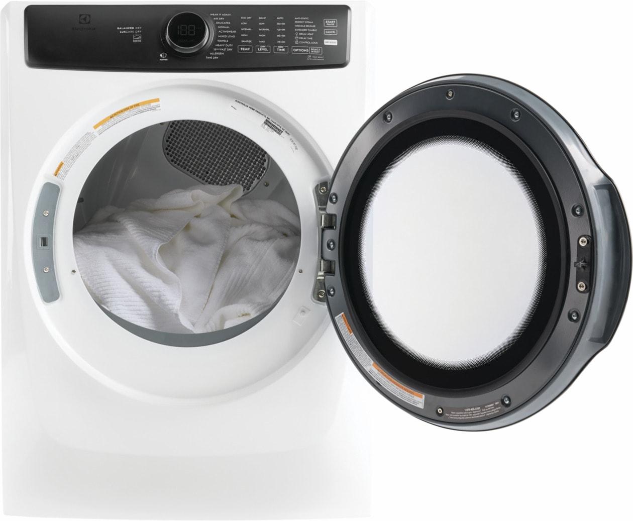 Front Load Perfect Steam™ Gas Dryer with LuxCare® Dry and Instant Refresh - 8.0 Cu. Ft.