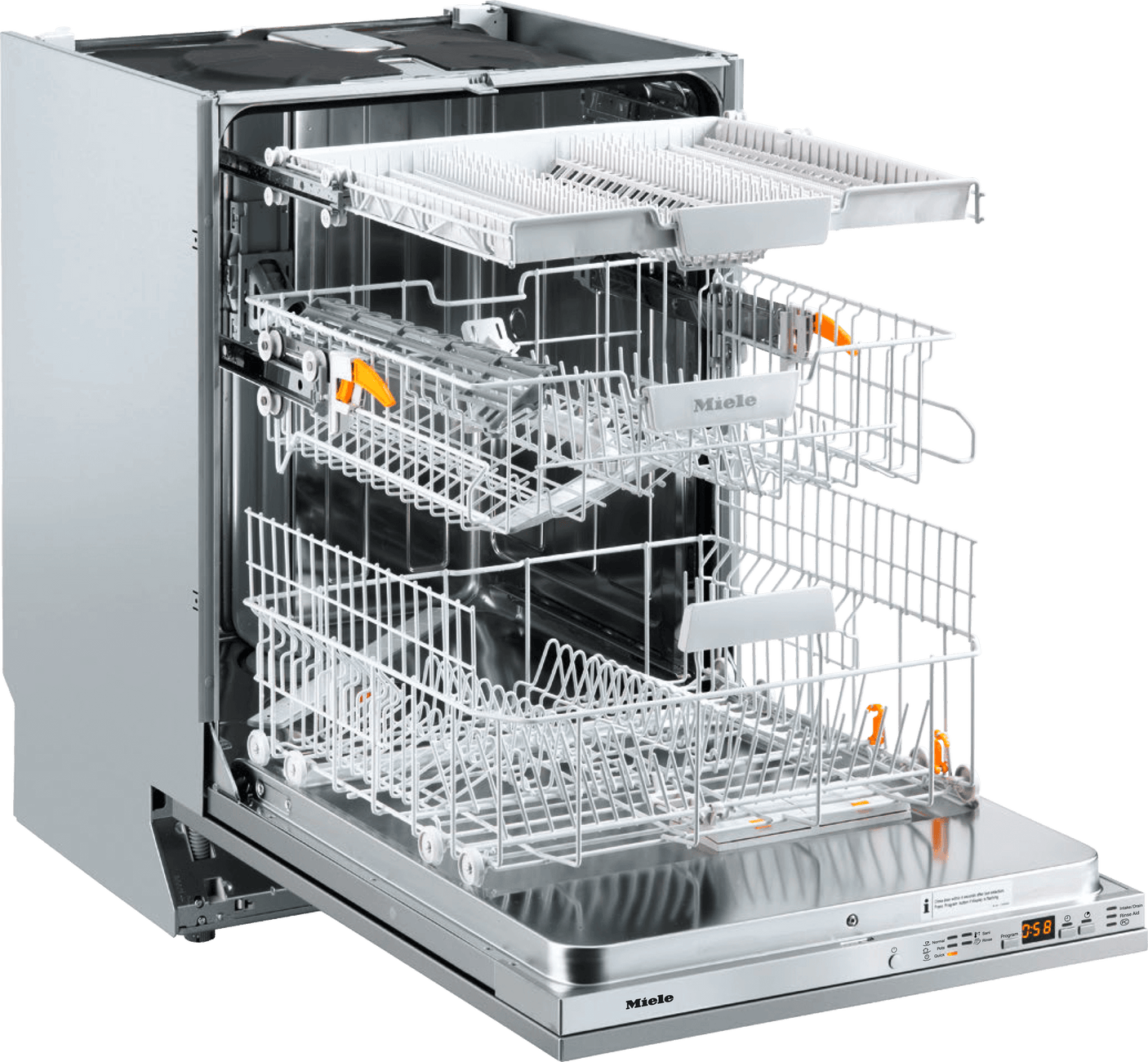 G 5058 SCVi SFP Active Stainless Steel. - Fully-integrated, full-size dishwasher in tried-and-tested Miele quality at an affordable entry-level price.