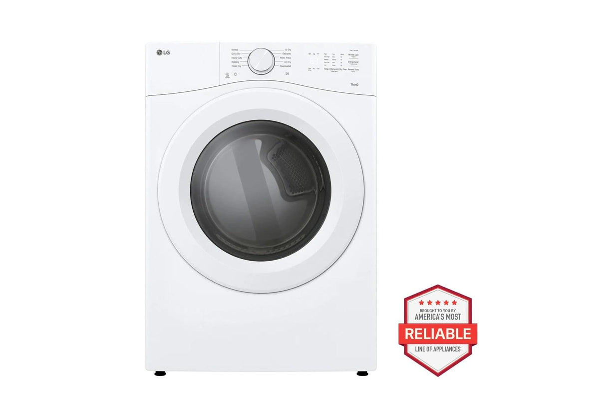 7.4 cu. ft. Ultra Large Capacity Smart Front Load Electric Dryer