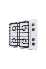 24" Wide 4-burner Gas Cooktop, Battery Start Ignition