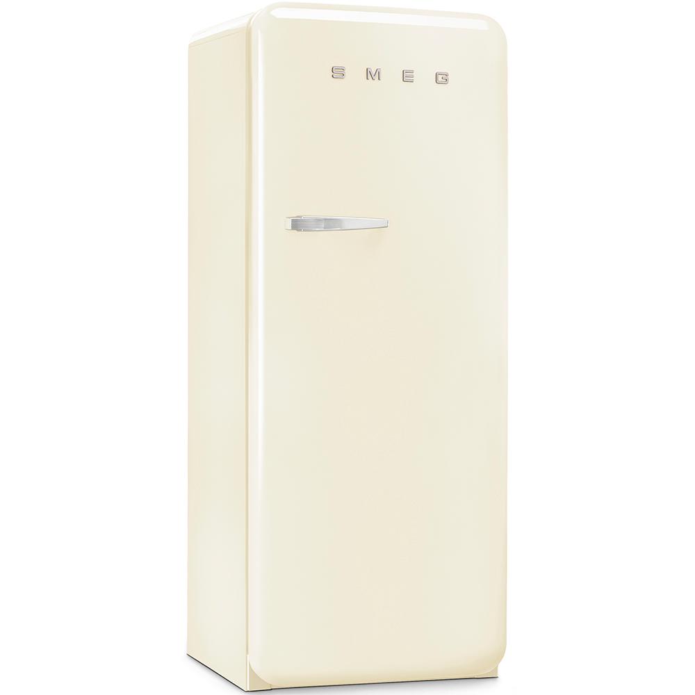 Approx 24" 50'S Style Refrigerator with ice compartment, Cream, Right hand hinge