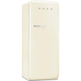 Approx 24" 50'S Style Refrigerator with ice compartment, Cream, Right hand hinge