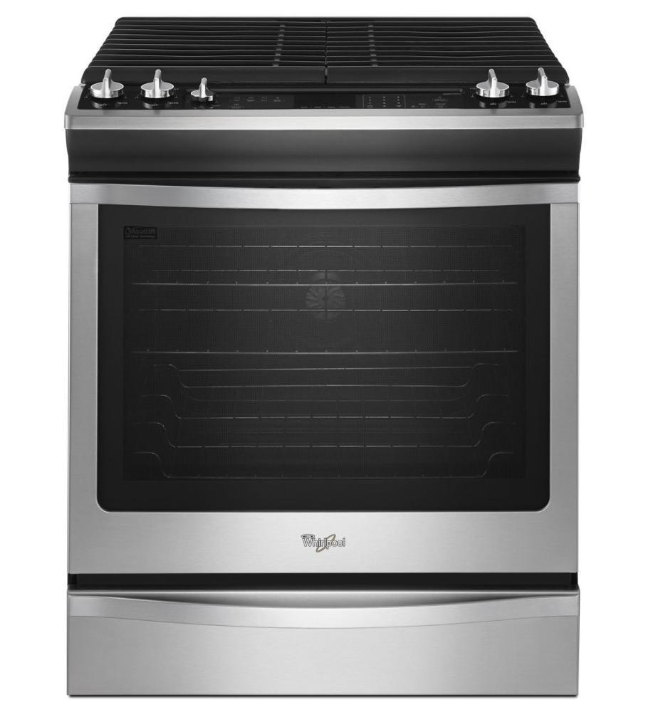 5.8 cu. ft. Front-Control Gas Range Plus True Convection