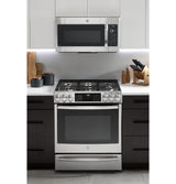 GE Profile™ 1.7 Cu. Ft. Convection Over-the-Range Microwave Oven