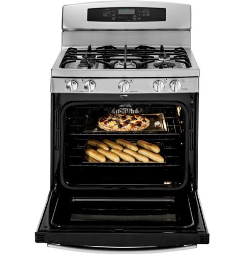 GE Profile™ Series 30" Free-Standing Self Clean Gas Range with Warming Drawer