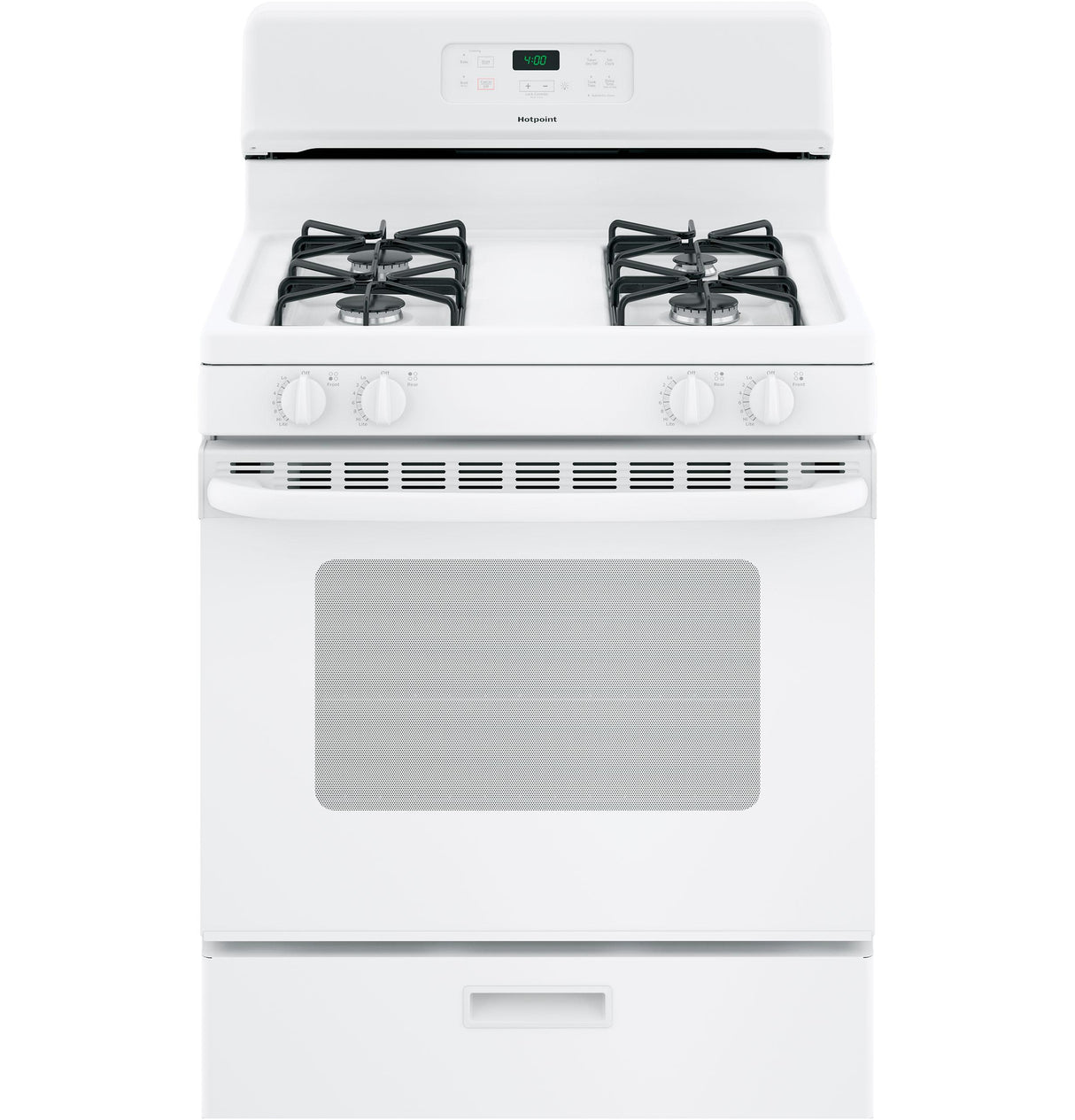 Hotpoint® 30" Free-Standing Standard Clean Gas Range