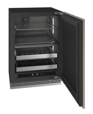 Urbd324 24" Dual-zone Beverage Center With Integrated Solid Finish (115 V/60 Hz)