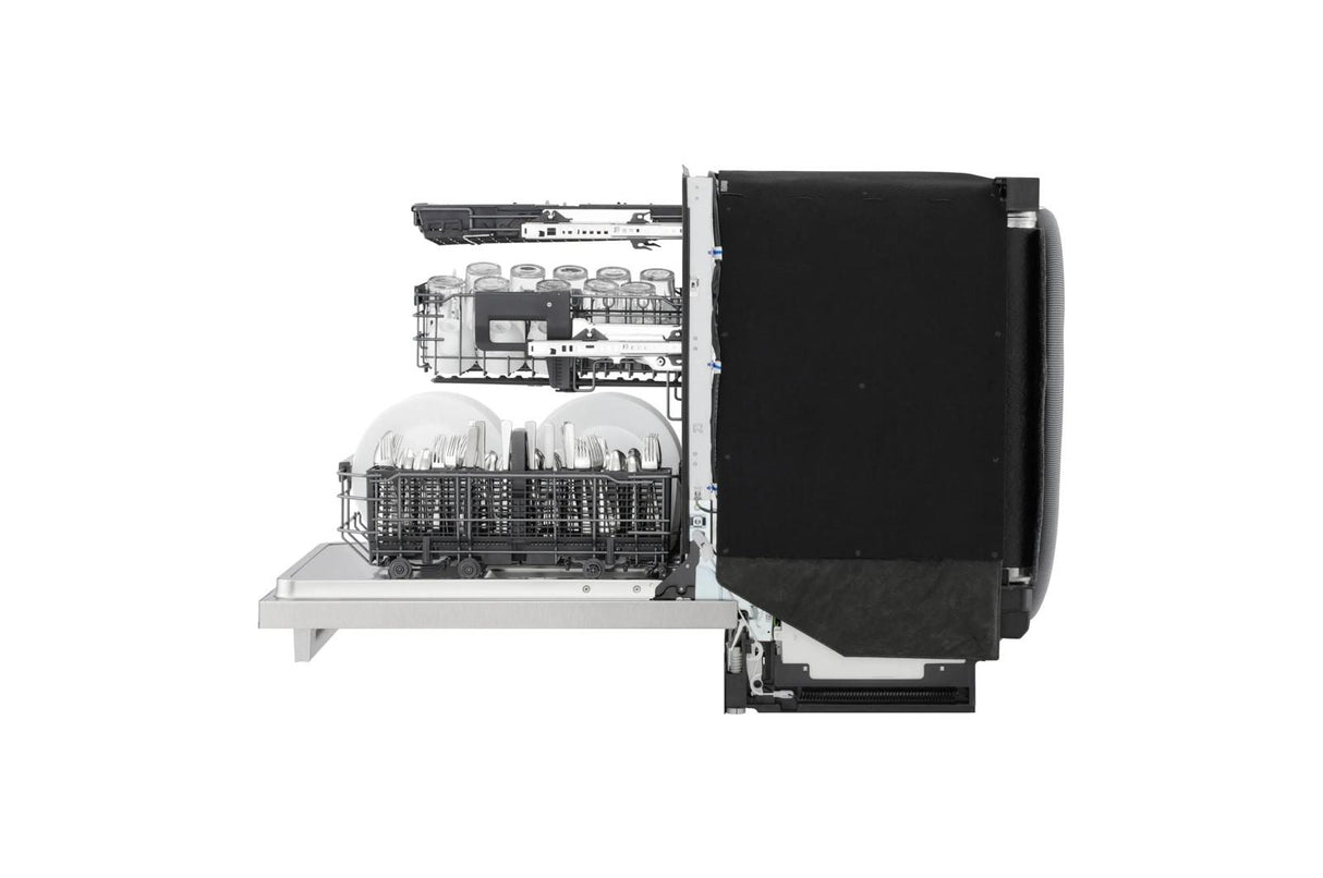 Smart Hidden Top Control Dishwasher with 1-Hour Wash & Dry, QuadWash® Pro, TrueSteam® and Dynamic Heat Dry™ w/AutoVent Dry™