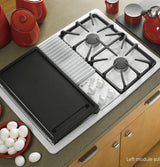 GE Profile™ Built-In Downdraft Gas Modular Cooktop
