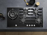 KM 3054 G - Gas cooktop with electronic functions for maximum safety and user convenience.