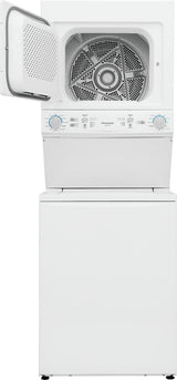 Electric Long Vent Stacked Laundry Center - 3.9 Cu. Ft Washer and 5.5 Cu. Ft. Dryer