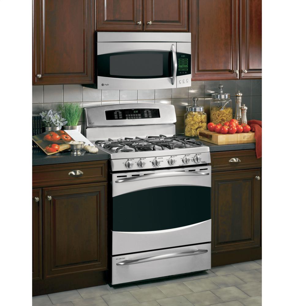 GE Profile 30" Free-Standing Gas Range with Baking Drawer
