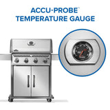 Rogue 525 Gas Grill , Propane, Stainless Steel