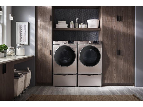 7.5 cu. ft. Smart Electric Dryer with Steam Sanitize+ in Champagne