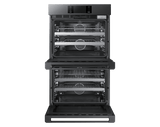 30" Steam-Assisted Double Wall Oven, Graphite Stainless Steel