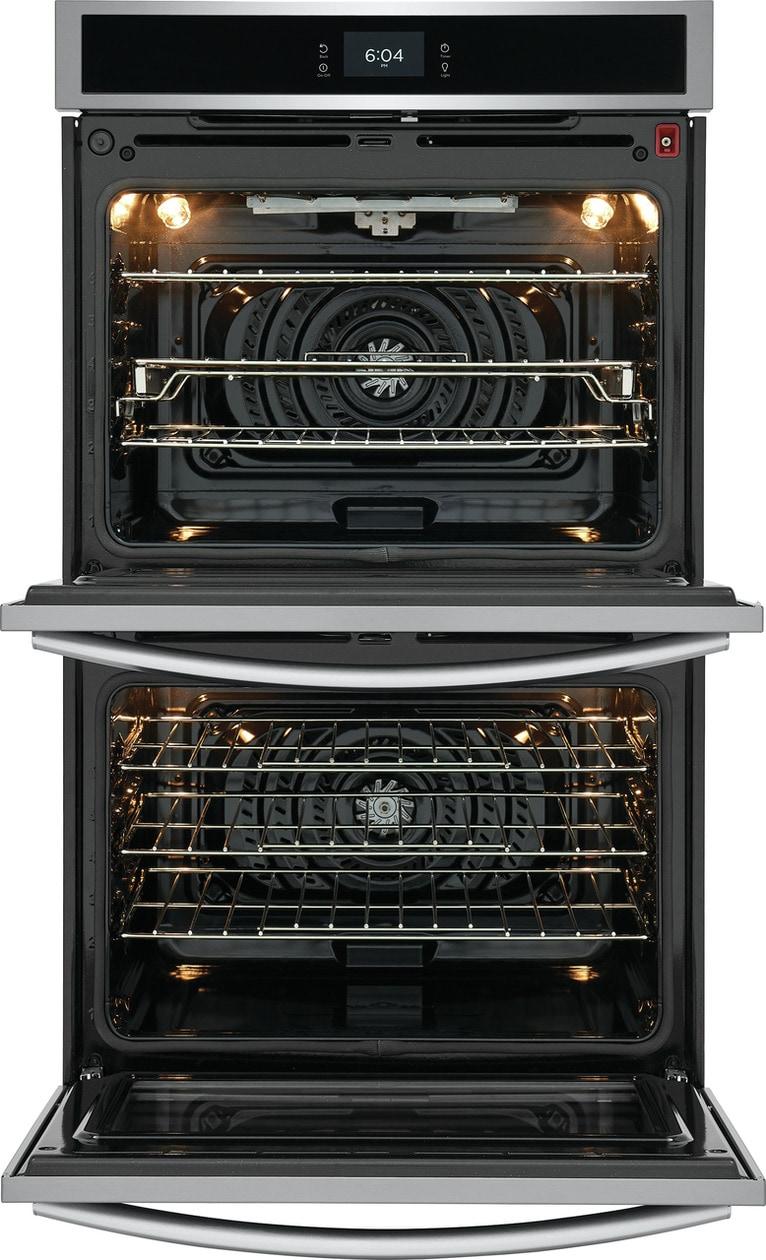 30" Double Electric Wall Oven with Total Convection