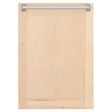 ZLINE 18" Tallac Series 3rd Rack Top Control Dishwasher with Traditional Handle, 51dBa [Color: Unfinished Wood]