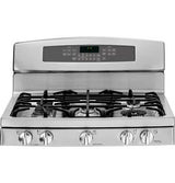 GE Profile™ Series 30" Free-Standing Self Clean Gas Range with Warming Drawer