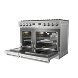 Thor Kitchen 48-inch Gas Range - Contemporary Professional - Arg48