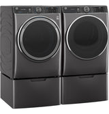 GE® ENERGY STAR® 7.8 cu. ft. Capacity Smart Front Load Gas Dryer with Steam and Sanitize Cycle