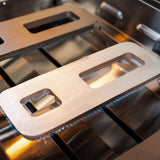 36-inch 4 Burners Built In Gas Grill On Cart With Sear/rear Infrared Burner & Rotisserie Natural Gas