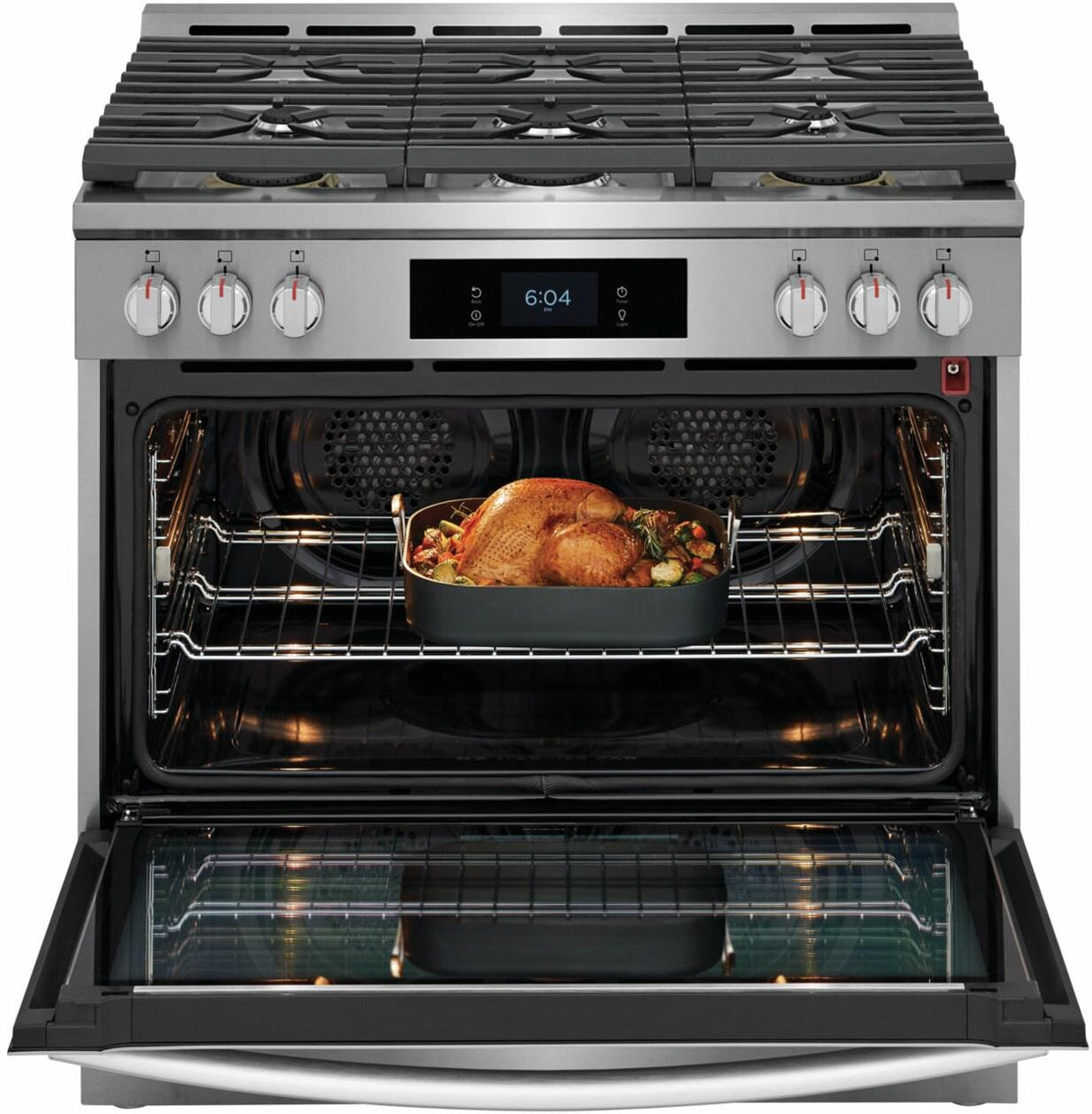 36" Dual-Fuel Range with Air Fry