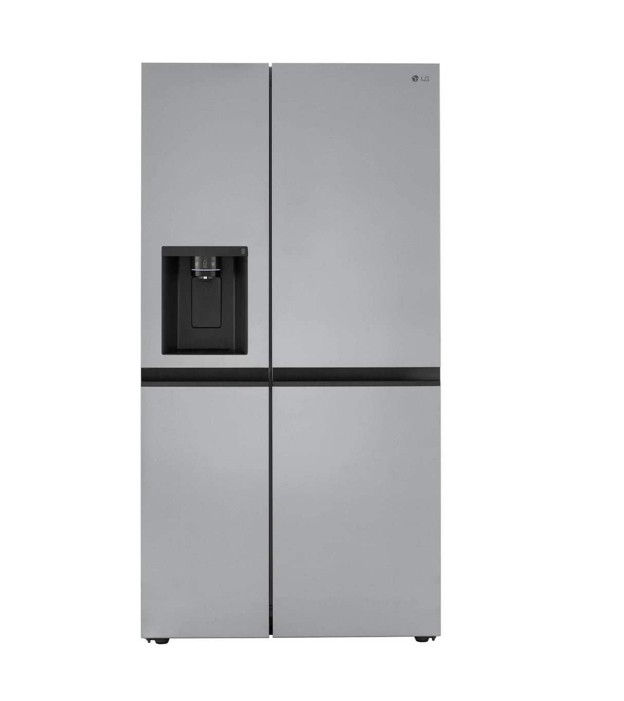 23 cu. ft. Side-by-Side Counter-Depth Refrigerator with Smooth Touch Dispenser