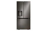 25 cu.ft. 3-Door French Door Refrigerator with NEW Hybrid Handle Design and External Ice and Water Dispenser
