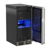 15-In Professional Built-In Clear Ice Machine With Pump with Door Style - Stainless Steel, Door Swing - Right, Pump - Yes