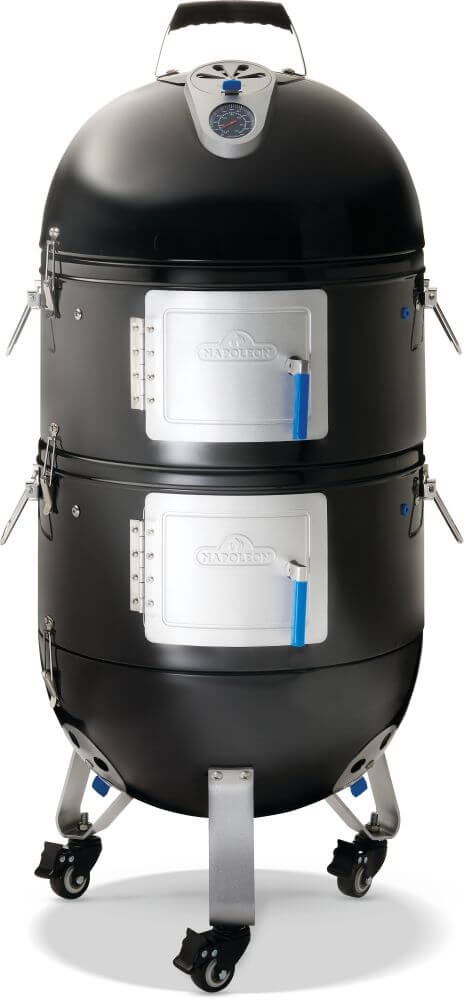 Apollo 22 Charcoal Water Smoker , Charcoal, Black