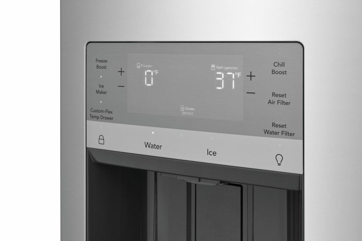 26 Cu. Ft. Standard-Depth 4-Door French Door Refrigerator