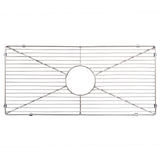 ZLINE 24 in. Venice Farmhouse Apron Front Reversible Single Bowl Fireclay Kitchen Sink with Bottom Grid in White Gloss (FRC5120-WH-24)
