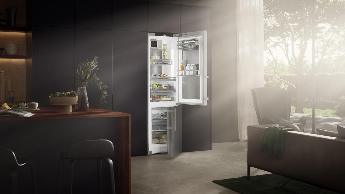 Fridge-freezer with BioFresh Professional and NoFrost