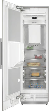 F 2672 SF Stainless steel/CleanSteel - MasterCool™ freezer For high-end design and technology on a large scale.