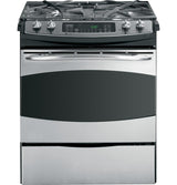 GE Profile Series 30" Dual Fuel Slide-In Range