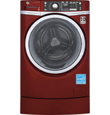 GE® 4.9 DOE cu. ft. Capacity RightHeight™ Front Load ENERGY STAR® Washer with Steam