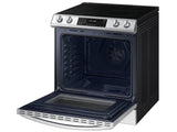 Bespoke 6.3 cu. ft. Smart Slide-in Electric Range with Air Fry & Convection in White Glass