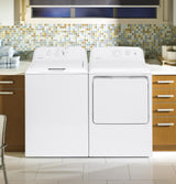 Hotpoint® 3.8 DOE cu. ft. capacity stainless steel basket washer