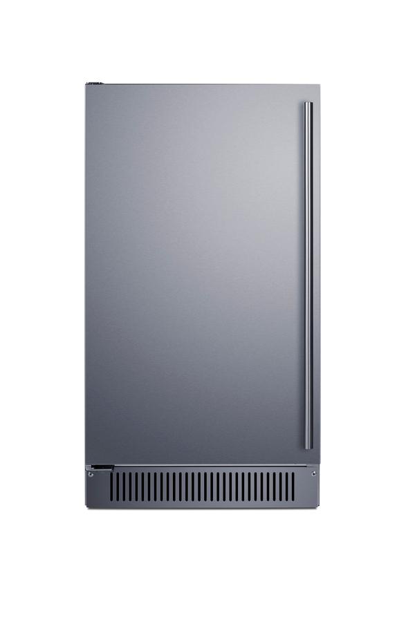 18" Wide Outdoor Clear Icemaker, ADA Compliant