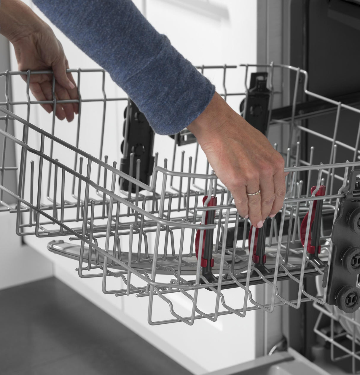 GE® ENERGY STAR® Top Control with Plastic Interior Dishwasher with Sanitize Cycle & Dry Boost