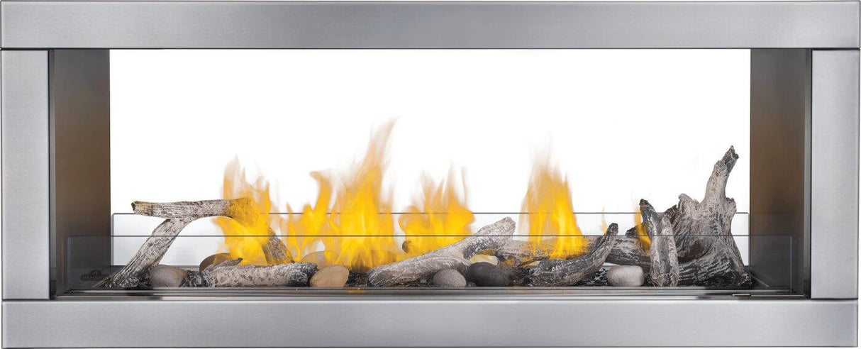 Galaxy 48 See Through Outdoor Fireplace, Electronic ignition