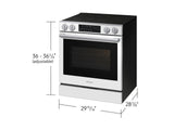 Bespoke Smart Slide-in Electric Range Pro Style Elite Design  Illuminated Knobs  Air Fry Max