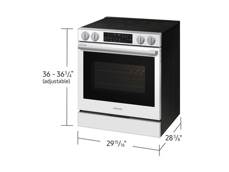 Bespoke Smart Slide-in Electric Range Pro Style Elite Design  Illuminated Knobs  Air Fry Max