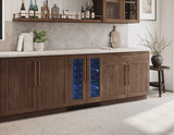 Presrv Wine Cooler, 24in UC, Panel Ready, French Door