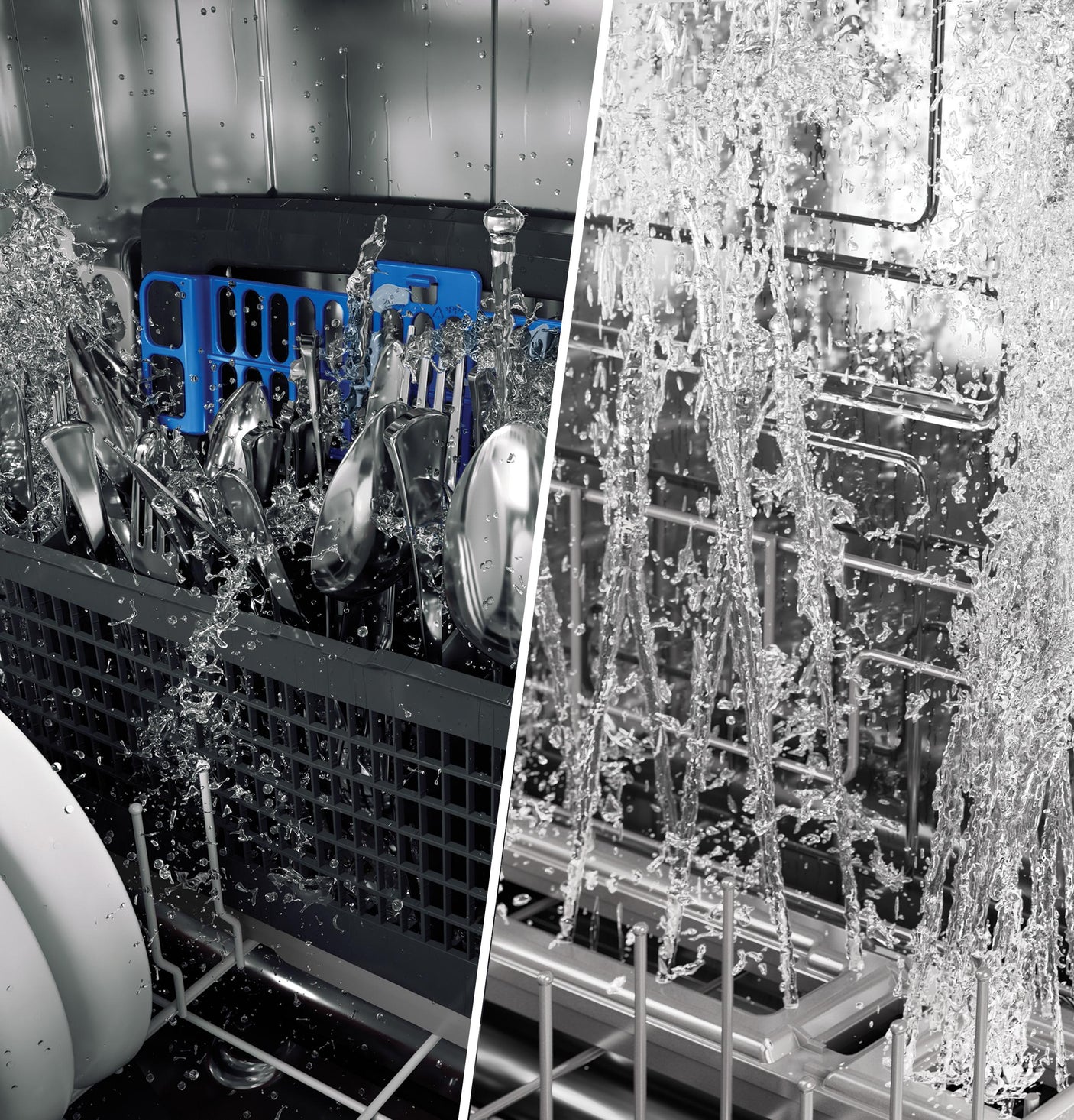 GE Profile™ ENERGY STAR® Fingerprint Resistant Top Control Stainless Interior Dishwasher with Microban™ Antimicrobial Technology