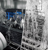 GE Profile™ ENERGY STAR® Fingerprint Resistant Top Control Stainless Interior Dishwasher with Microban™ Antimicrobial Technology