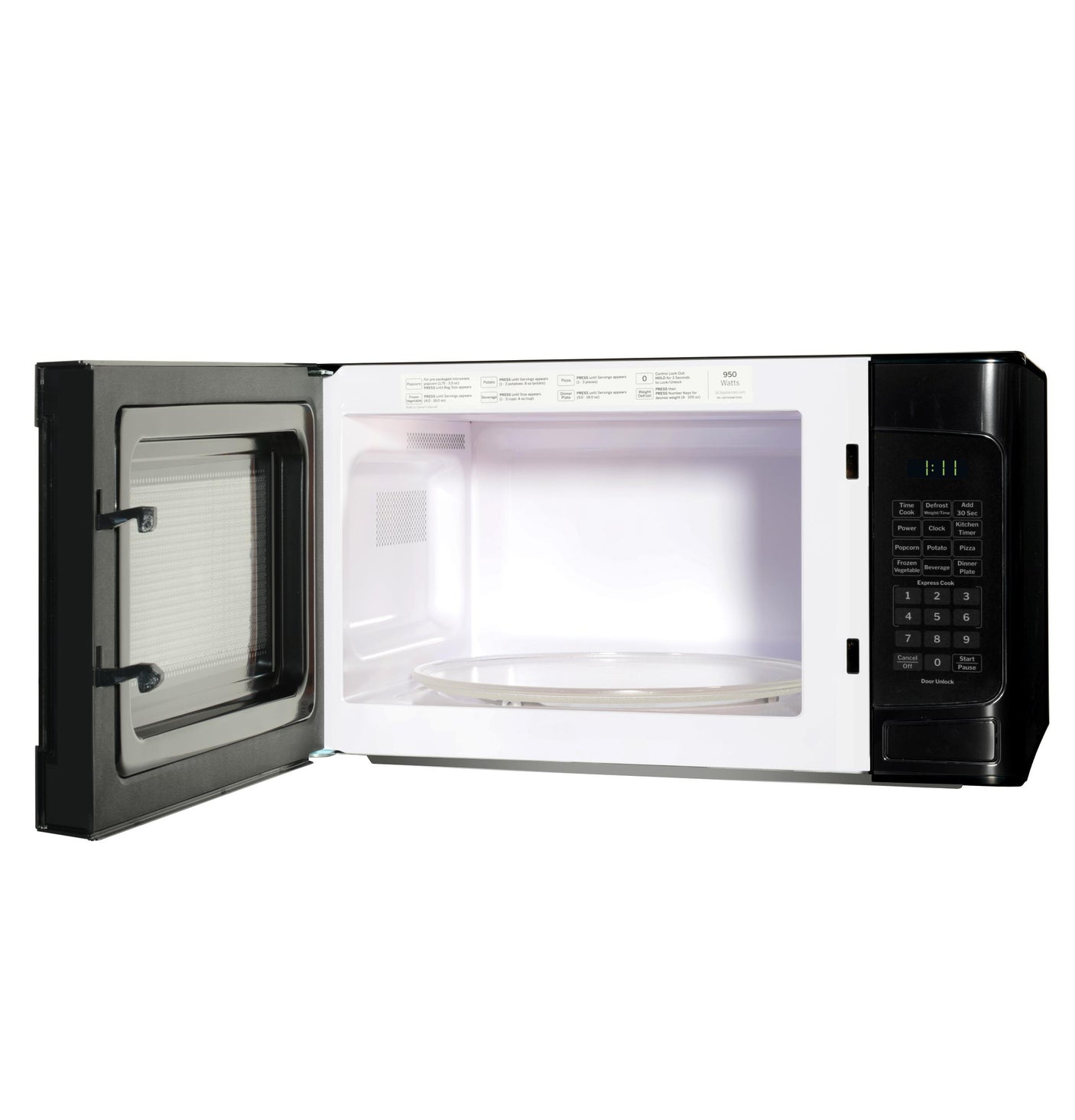GE® 1.1 Cu. Ft. Capacity Countertop Microwave Oven