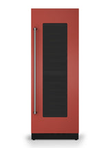 30"W. Integrated Wine Cellar Door Panel - Spiced Cider Right Hinge