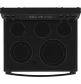 GE® 30" Free-Standing Electric Convection Range with No Preheat Air Fry