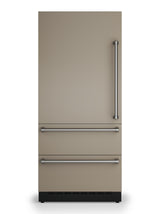 36"W. Integrated Bottom Freezer Door Panel Left Hinge - Nantucket